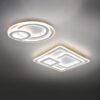 Φωτιστικό Οροφής Trio Lighting MITA LED 74W 9000lm 2700-6000K Λευκό Ματ με Τηλεχειριστήριο – 629210331