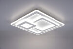 Φωτιστικό Οροφής Trio Lighting MITA  LED, 76W · 9250lm, 2700 – 6000K Λευκό Ματ Μεταλλικό, Τηλεχειριζόμενο Dimmable – 629219331