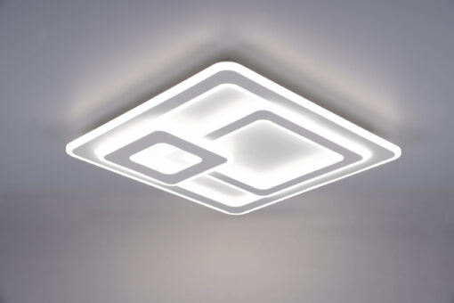 Φωτιστικό Οροφής Trio Lighting MITA  LED, 76W · 9250lm, 2700 – 6000K Λευκό Ματ Μεταλλικό, Τηλεχειριζόμενο Dimmable – 629219331
