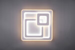 Φωτιστικό Οροφής Trio Lighting MITA  LED, 76W · 9250lm, 2700 – 6000K Λευκό Ματ Μεταλλικό, Τηλεχειριζόμενο Dimmable – 629219331