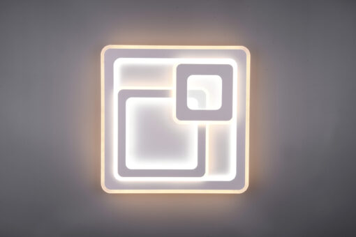 Φωτιστικό Οροφής Trio Lighting MITA  LED, 76W · 9250lm, 2700 – 6000K Λευκό Ματ Μεταλλικό, Τηλεχειριζόμενο Dimmable – 629219331