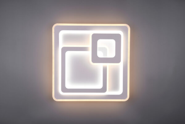 Φωτιστικό Οροφής Trio Lighting MITA  LED, 76W · 9250lm, 2700 – 6000K Λευκό Ματ Μεταλλικό, Τηλεχειριζόμενο Dimmable – 629219331