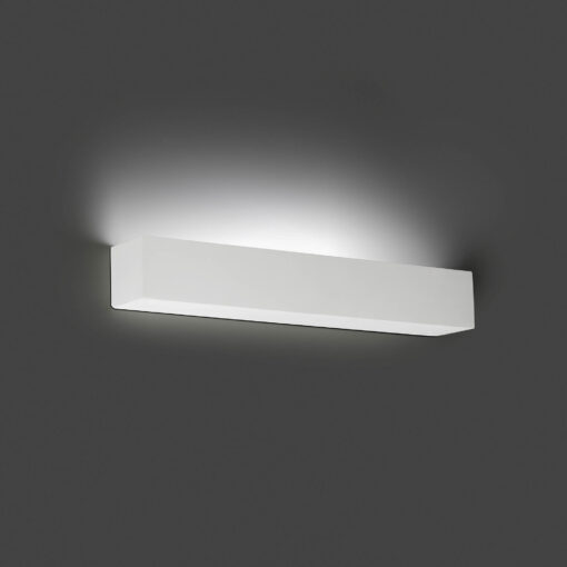 Faro Barcelona 63184 TERA Φωτιστικό Τοίχου Λευκό Γύψινο 6W 491lm 2700K Indirect