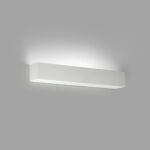 Faro Barcelona 63184 TERA Φωτιστικό Τοίχου Λευκό Γύψινο 6W 491lm 2700K Indirect
