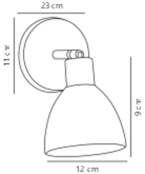 Nordlux Ray Φωτιστικό Τοίχου  Νικελ  E14  Γυάλινο/Μεταλλικό –  63191033