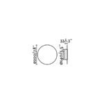 Faro Barcelona LUNA Επιτοίχιο Φωτιστικό Λευκού Χρώματος LED 5W 2700K- 63225