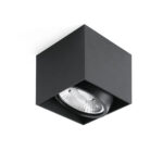 Faro Barcelona Tecto Μονό Σποτ AR111 σε Μαύρο Χρώμα – 63275