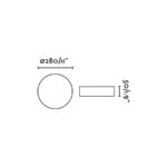 ZON CEILING LAMP FARO – 63291