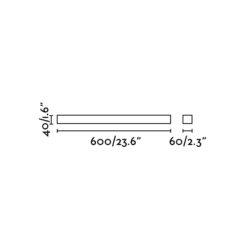 NILO-1 CHROME WALL LAMP LED 12W 3000K FARO – 63318