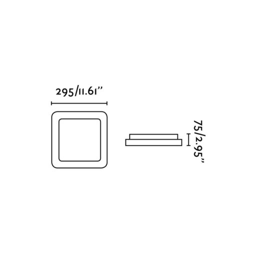 Faro Barcelona IRIS-2 Φωτιστικό Οροφής, Χρώμα Σατεν Νικέλιο LED 20W 3000K  – 63394