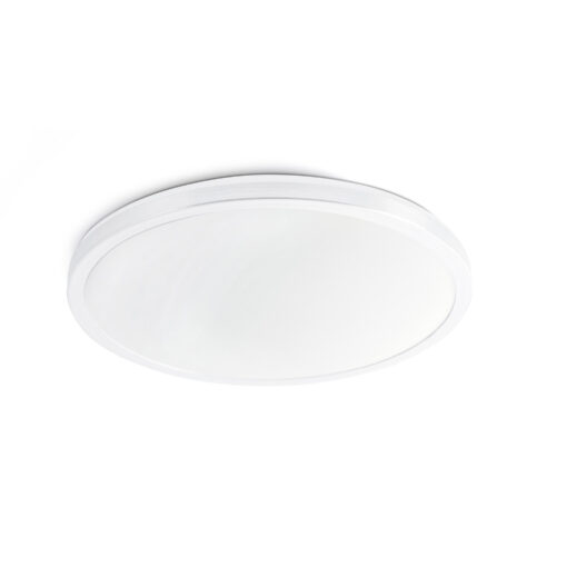 Faro Barcelona ΑΜΙ Φωτιστικό Οροφής Λευκού Χρώματος, LED 15W 2700K – 63397