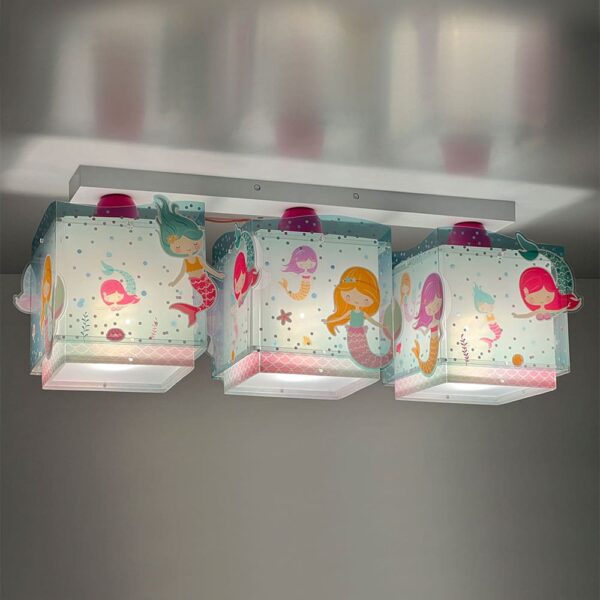 Mermaids τρίφωτο οροφής ράγας Ango – 63443