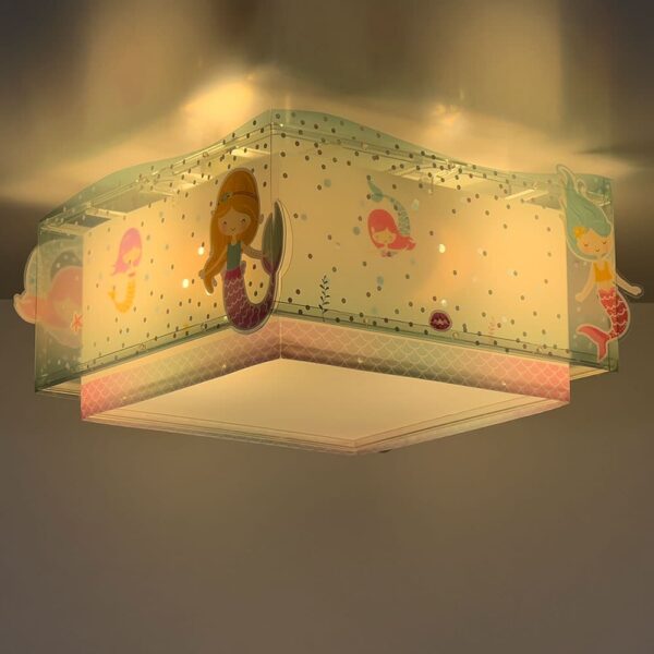 Mermaids πλαφονιέρα οροφής Ango – 63446