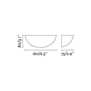 Faro Barcelona COVE Επιτοίχιο Φωτιστικό από Γύψο Λευκού Χρώματος 4W 3000K- 63480