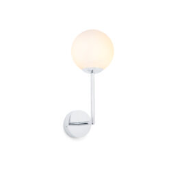 Faro Barcelona GALA Επιτοίχιο Φωτιστικό, Χρώματος Γυαλιστερού Χρωμίου 1xG9 FARO – 63504
