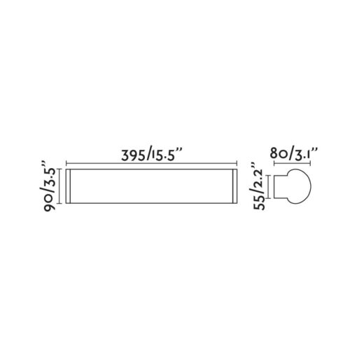 Faro Barcelona DANUBIO WALL LAMP BRONZE LED 12W 2700K FARO – 63604
