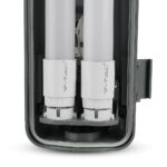 LED Φωτιστικό Τύπου Φθορίου 2x18W V-TAC 120cm Αδιάβροχο Φυσικό Λευκό 4000K – 6387