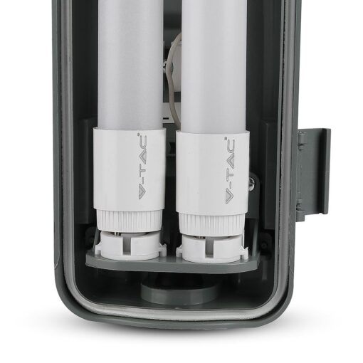 LED Φωτιστικό Τύπου Φθορίου 2x18W V-TAC 120cm Αδιάβροχο Φυσικό Λευκό 4000K – 6387