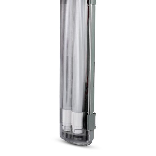 LED Φωτιστικό Τύπου Φθορίου 2x18W V-TAC 120cm Αδιάβροχο Φυσικό Λευκό 4000K – 6387