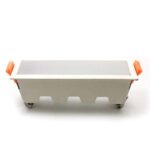 LED panel γραμμικό flat 10W 6400K Ψυχρό λευκό με λευκό σώμα V-TAC – 6403