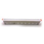 LED panel γραμμικό flat 30W 6400K Ψυχρό λευκό με λευκό σώμα V-TAC – 6409