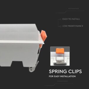 LED Panel Γραμμικό 10W 6400K Ψυχρό Λευκό με Λευκό Σώμα V-TAC – 6412