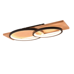 Φωτιστικό Οροφής Trio Lighting LED 30W 3000K Μαύρου Χρώματος Step Dimmable – 641110232