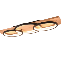 Φωτιστικό Οροφής Trio Lighting LED 40W 3000K Μαύρου Χρώματος Step Dimmable – 641110332