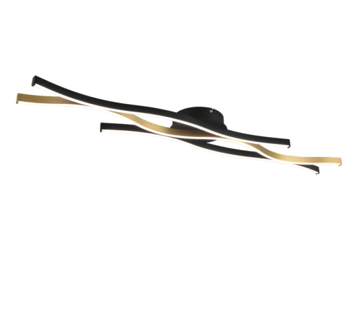Φωτιστικό Οροφής Trio Lighting BLAZE , 35W · 4300lm, 2300+3000+4000K Ορείχαλκος Ματ Μεταλλικό, Step Dimmable – 641210308