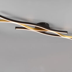 Φωτιστικό Οροφής Trio Lighting BLAZE , 35W · 4300lm, 2300+3000+4000K Ορείχαλκος Ματ Μεταλλικό, Step Dimmable – 641210308