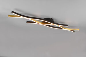 Φωτιστικό Οροφής Trio Lighting BLAZE , 35W · 4300lm, 2300+3000+4000K Ορείχαλκος Ματ Μεταλλικό, Step Dimmable – 641210308