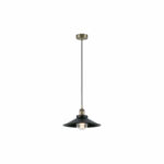 Faro Barcelona MARLIN Μαύρο Κρεμαστό Φωτιστικό 1XE27 60W- 64133