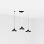 Faro Barcelona MARLIN Κρεμαστό Φωτιστικό Μαύρου Χρώματος 1XE27 60W 3L – 64133-3L