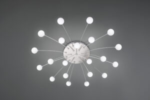 Φωτιστικό Οροφής Trio Lighting BULLET 2, 1,5W · 3570lm, 3000K Νίκελ Ματ Μεταλλικό, Step Dimmable – 641412107