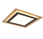 Φωτιστικό Οροφής Trio Lighting LED 46W 2700K Μαύρου Χρυσού Χρώματος – 641510280