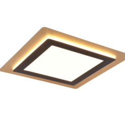 Φωτιστικό Οροφής Trio Lighting LED 46W 2700K Μαύρου Χρυσού Χρώματος – 641510280