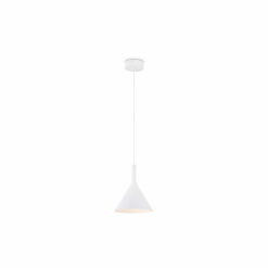 Faro Barcelona PAM-P Κρεμαστό Φωτιστικό Λευκού Χρώματος LED 11W 3000K – 64159
