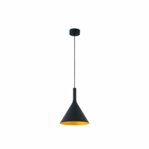 Faro Barcelona PAM-G Κρεμαστό Φωτιστικό Μαύρου-Χρυσού Χρώματος LED 24W 3000K- 64162