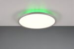 Φωτιστικό Οροφής Τιτάνιο Φ40 Trio Lighting LED 23W 2250lm CCT+RGB Dimmable Με Τηλεχειριστήριο  – 641710287