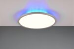 Φωτιστικό Οροφής Τιτάνιο Φ40 Trio Lighting LED 23W 2250lm CCT+RGB Dimmable Με Τηλεχειριστήριο  – 641710287