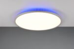 Φωτιστικό Οροφής Φ60 YUMA Trio Lighting LED 39W CCT+RGB Dimmable Με Τηλεχειριστήριο Χρώματος Τιτάνιο – 641719287