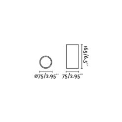 Faro Barcelona REL Φωτιστικό Οροφής Λευκού Χρωμάτος LED 15W 2700K- 64198