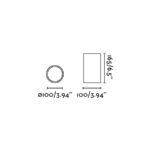 Faro Barcelona REL Φωτιστικό οροφής, Λευκού Χρώματος, LED 25W 2700K – 64200