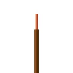 ΚΑΛΩΔΙΟ NYA ΗΟ5V-U 1Χ1mm² ΚΑΦΕ (100m/roll) EUROLAMP – 150-13303