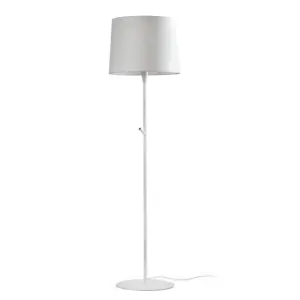 Faro Barcelona Conga Φωτιστικό Δαπέδου Λευκό με Ύψος 154cm – 64312