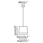 Faro Barcelona SAMBA Κρεμαστό Φωτιστικό Μπεζ Χρώματος E27- 64315-44