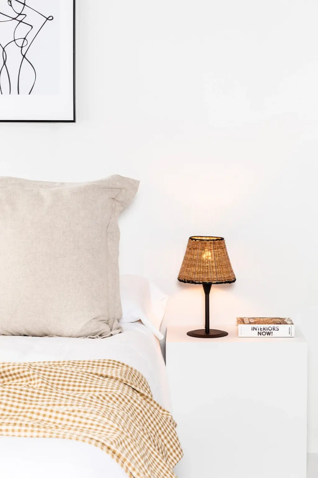 Faro Barcelona SUMBA S Μίνι Επιτραπέζιο Φωτιστικό  E27 σε Μαύρο/Ραττάν 15W   – 64317-71