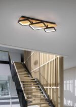 Φωτιστικό Οροφής Trio Lighting LED 32W 3000K Μαύρου Χρώματος Step Dimmable – 643210332