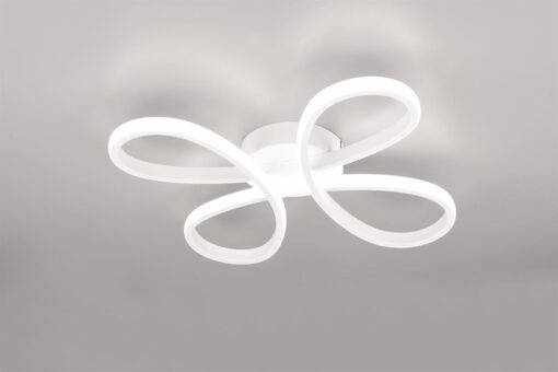 Φωτιστικό Οροφής FLY Trio Lighting LED 22W 2600lm 4000K Step Dimmable Λευκό Ματ – 645610131