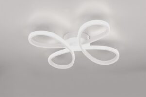 Φωτιστικό Οροφής FLY Trio Lighting LED 22W 2600lm 4000K Step Dimmable Λευκό Ματ – 645610131